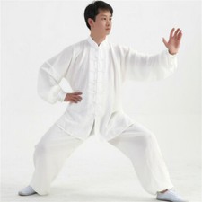 Unisex Kung Fu Costume Tai Chi Suit Cotone Lino Camicia E Pantaloni Wushu Divisa