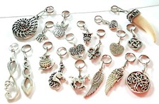 Ciondolo scrigno del tesoro estrattore zip gufo angelo cuore sole luna pavone...