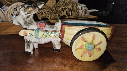Asino maiolica vintage