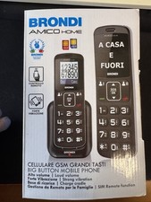 BRONDI - Telefono Cellulare GSM Dual SIM - Amico Home