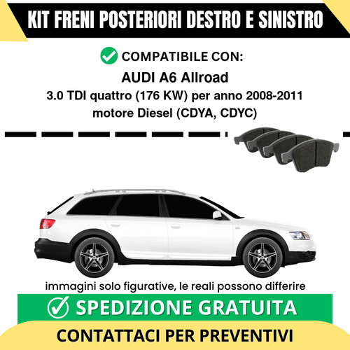 Pastiglie freno posteriori - freno,