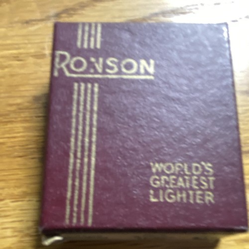 Ronson standard 6079 - standard, wartime
