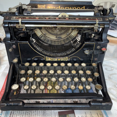 Underwood typewriter for - underwood, 4