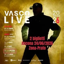 Biglietti vasco rossi ancona - vasco,
