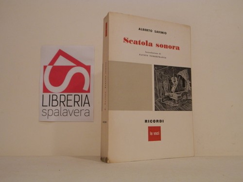Scatola sonora savinio - scatola,