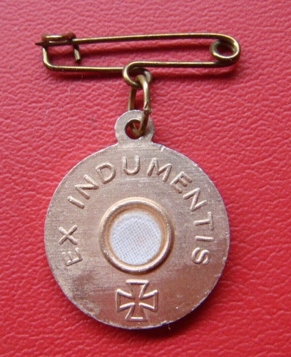 Spilla medaglia religiosa
