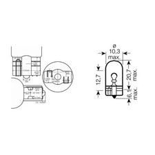 SCATOLA 10 LAMPADINE OSRAM