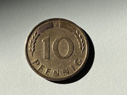 Pfennig 1950 conio raro - 10, j