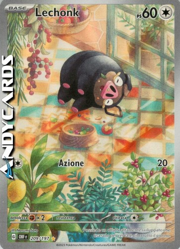 Lechonk 209 197 rara - •,