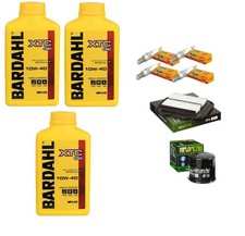 TAGLIANDO SUZUKI DL650 V-STROM 2017/2020  BARDAHL 10W40 FILTRO OLIO ARIA CANDELE