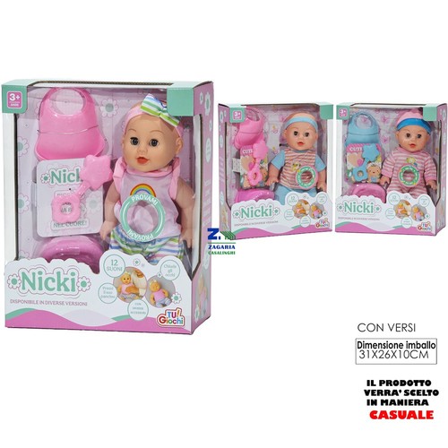 Bambolotto nicki piccola - bambolotto, come