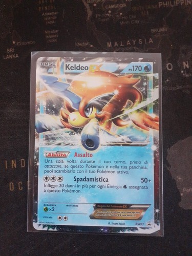 Keldeo bw61 pokémon black - ex,