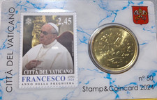 Vaticano Papa Francesco Stamp