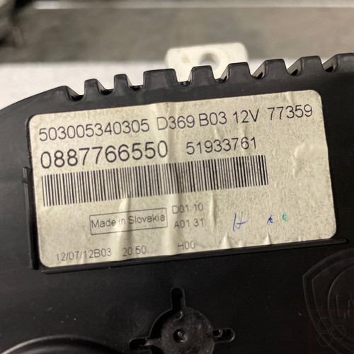 Quadro portastrumenti fiat - portastrumenti,