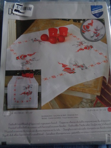 Kit tovaglia renne elfi - kit,