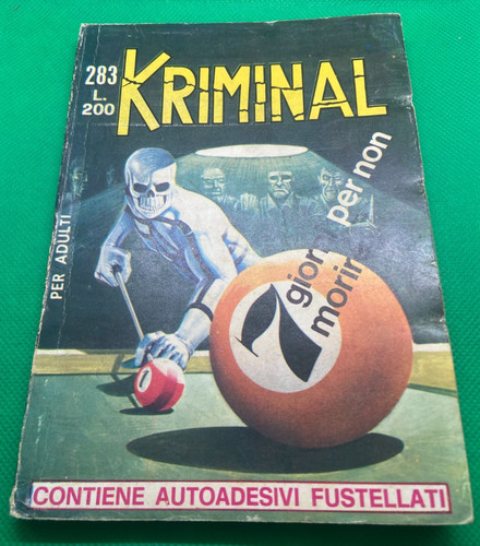 Kriminal edizioni corno 1970 - kriminal,