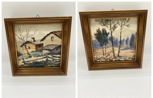 Lavenia painted ski ceramic - ski,