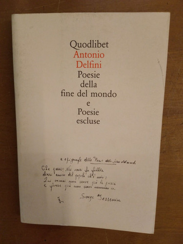 Antonio delfini poesie dalla - delfini-,