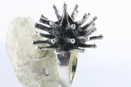 Design riccio anello teschio - anello,