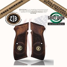 ZIB GRIPS impugnature in legno fatte a mano per CZ85, CZ 85 full size, CZ 85B con incisione laser
