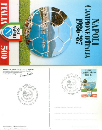 1987 napoli campione - napoli, d'italia