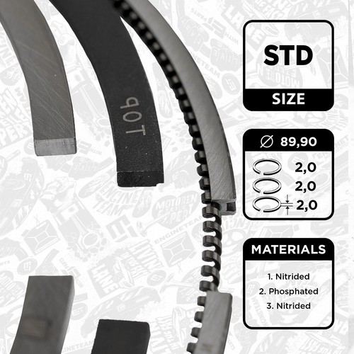 Kit fasce elastiche ford 4 - fasce,