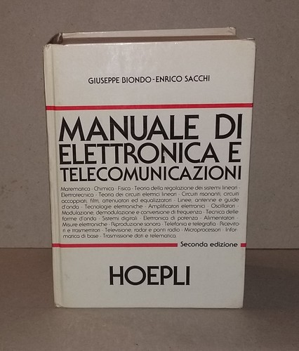 Biondo sacchi manuale di - biondo/sacchi,