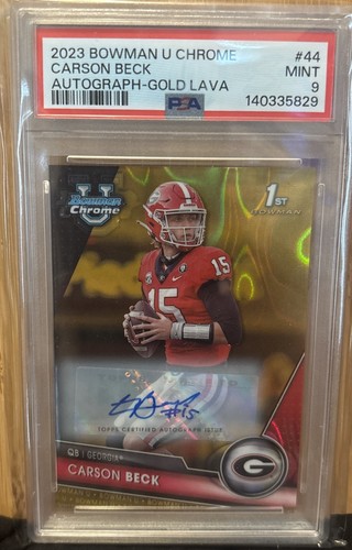 2023 bowman chrome carson - u,