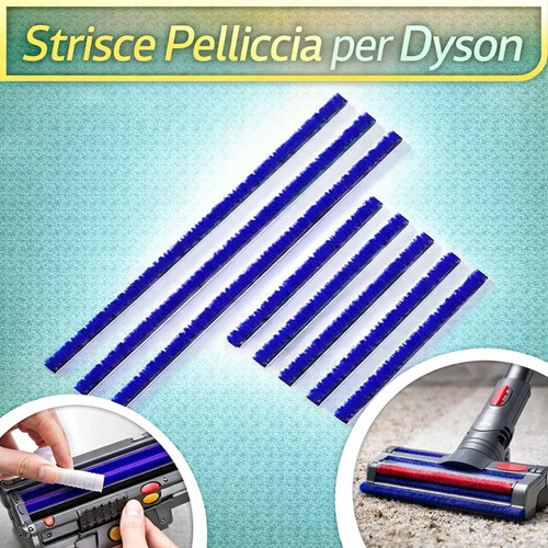Strisce pelliccia morbide - 9,