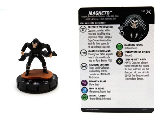 Heroclix 041 magneto - -,