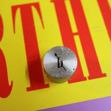 Manopola logo G freccia argento chitarra Gretsch anni 70