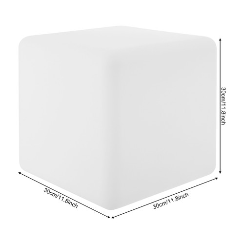 Sedia sgabelli cubo luce - , led