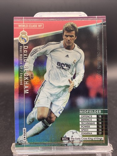 David beckham panini wccf - beckham,