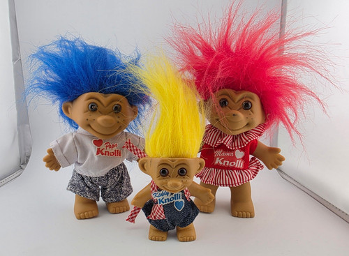 Knolli troll personaggi - knolli,