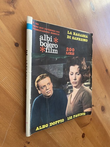 Albi bolero film - albi, anno
