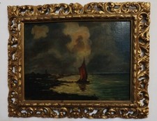 Oil Landscape Picture with