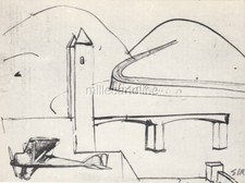 MARIO SIRONI - Paesaggio con