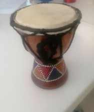 Bongo Jambe Djembe Jembe Tamburo Africa 14 x 10