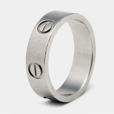 Anello Cartier Love in platino