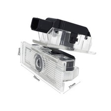 Kit Luci Led Logo Proiettori Auto Portiere Per Alfa Romeo 159 166 Mito Giulietta