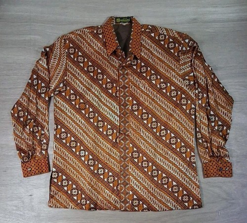 Rozalina batik camicia uomo - camicia, xl