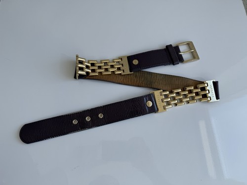 Versace cintura pelle catena - pelle,