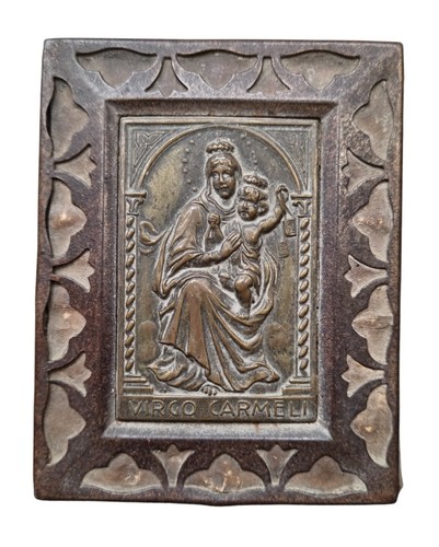 Antica placca madonna - placca,