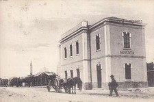 A7367) NOVENTA VICENTINA ( VICENZA ), STAZIONE FERROVIARIA.