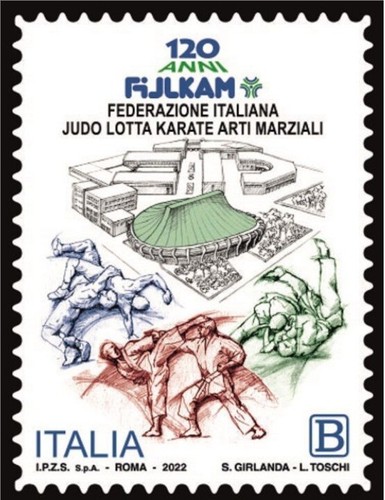 Francobollo italia 2022 - italia, 120