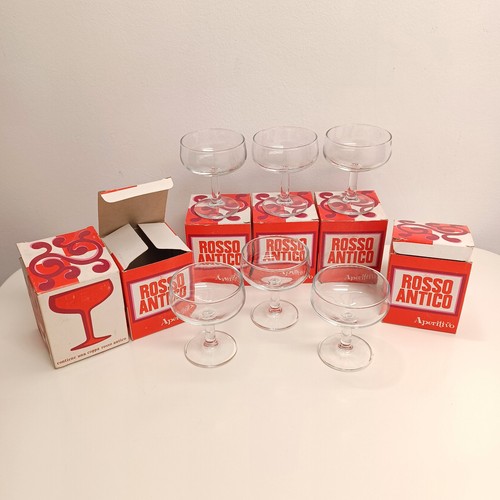 Set coppe rosso antico - di,