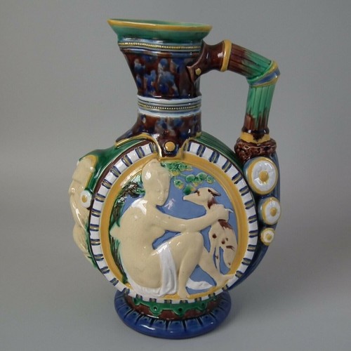 Jug pitcher majolica - in,