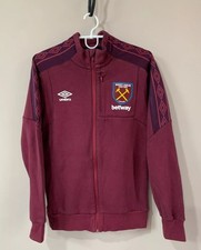 Giacca calcio completa West Ham United zip Umbro calcio taglia S