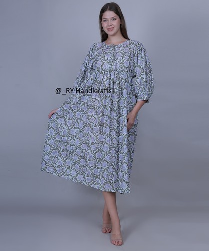 Abito midi cotone - midi,