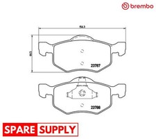 Set pastiglie freno, freno a